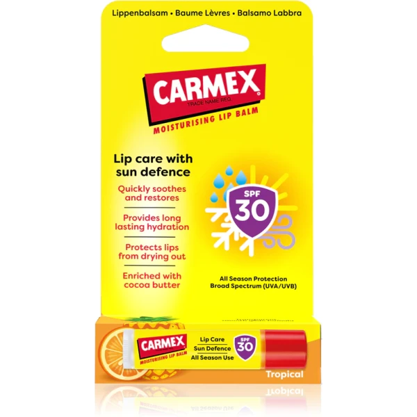 Carmex Stick Hidratante Labial SPF30 Tropic 4,25G